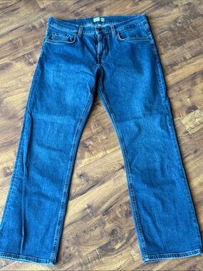 Tecovas Men's Dark Blue Bootcut Jeans